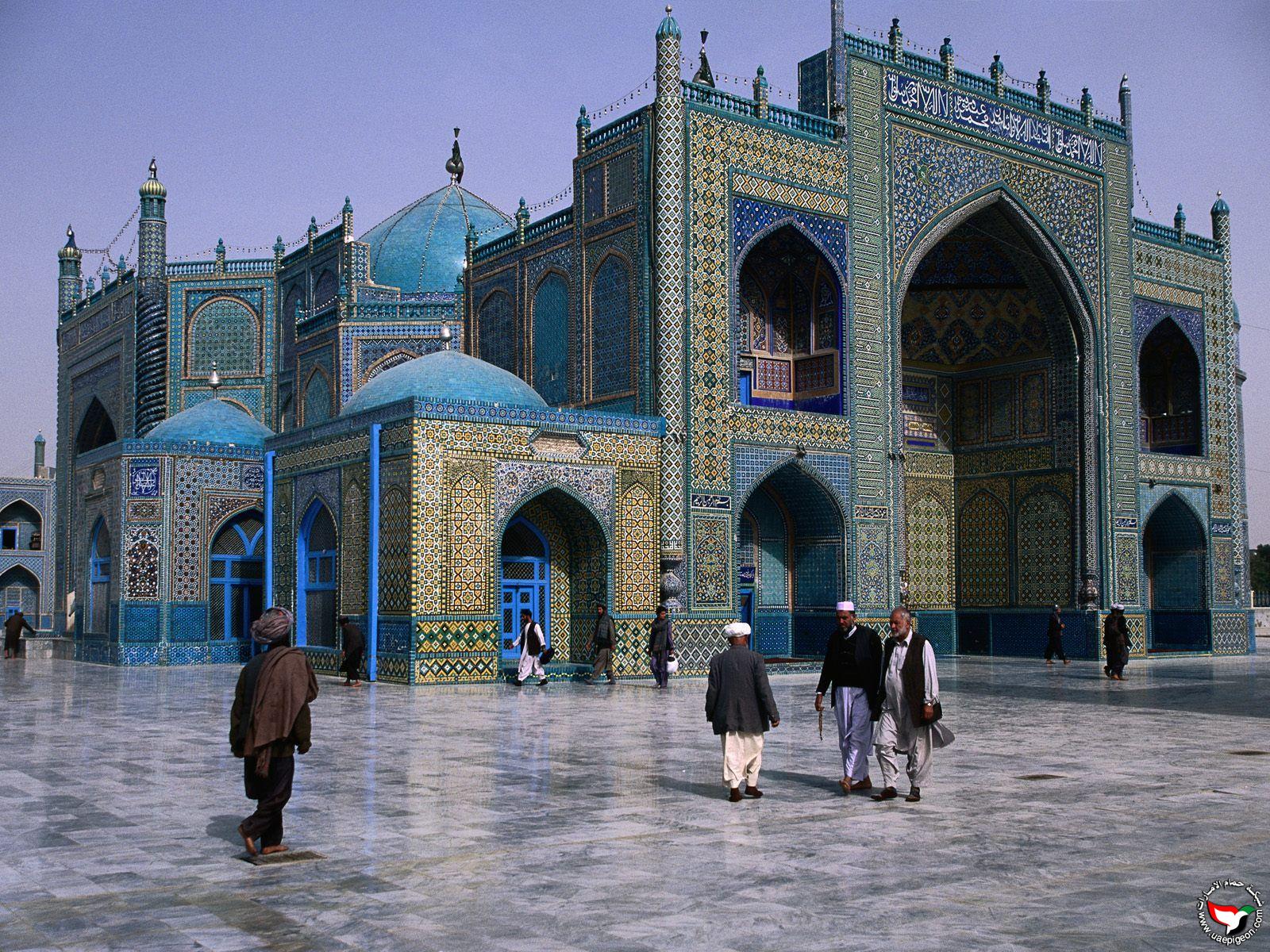 المسجد الازرق في أفغانستان