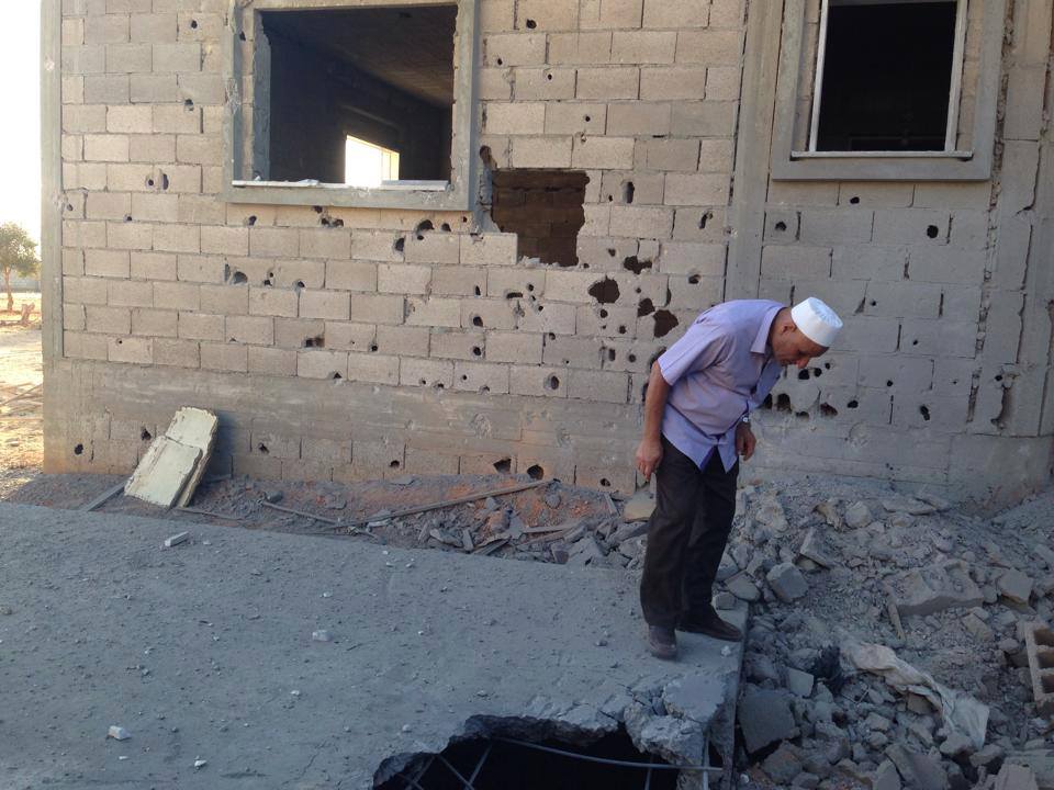 قصف بيوت المواطنين في بنغازي