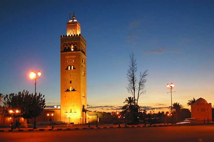 جامع الكتبية بمركش المغرب